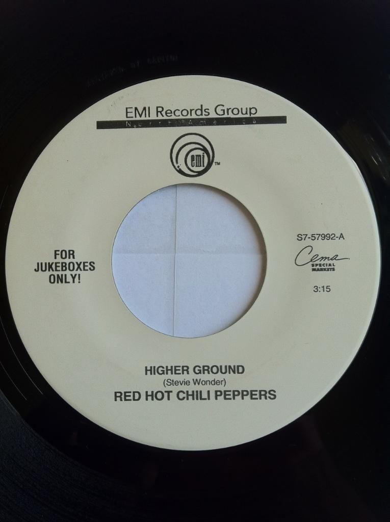 Red Hot Chili Peppers Higher Ground Records, LPs, Vinyl and CDs